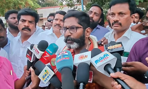 சிறையிலிருந்து விடுதலை: முதல்-அமைச்சர் விஜய்க்கு நன்றி தெரிவித்த சவுக்கு சங்கர் 