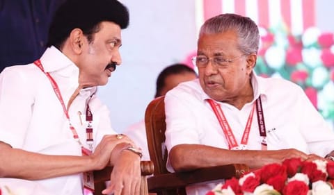 மு.க.ஸ்டாலின் - பினராயி விஜயன்
