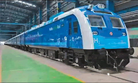 நாட்டின் முதல் ஹைட்ரஜன் ரெயிலுக்கு ரெயில்வே நிர்வாகம் ஒப்புதல்