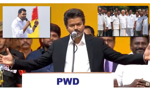 தொழிற்சங்கத்தை வலுப்படுத்தும் த.வெ.க.: ஒரு மாதத்தில் 90 சதவீத அ.தி.மு.க. நிர்வாகிகள் வருவார்கள் - ஆதவ் அர்ஜுனா