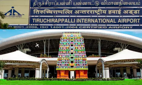 திருச்சி விமான நிலையத்தில் சுங்கத்துறை அதிகாரிகள் 5 பேர் பணியிட மாற்றம்