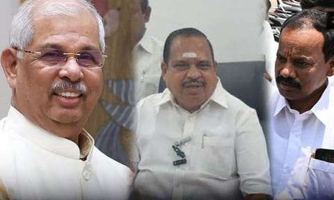 கவர்னருடன் அதிமுக நிர்வாகிகள் சந்திப்பு.. குதிரை பேரம் தொடர்பாக புகார் மனு அளிப்பு
