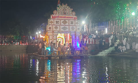 கன்னியாகுமரி பகவதி அம்மன் கோவில் தெப்பத் திருவிழா, தெப்ப உற்சவம்