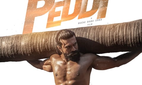 Peddi Movie Poster