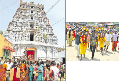 கழுகுமலை கழுகாசலமூர்த்தி கோவிலில் வைகாசி விசாக திருவிழா திரளான பக்தர்கள் தரிசனம்