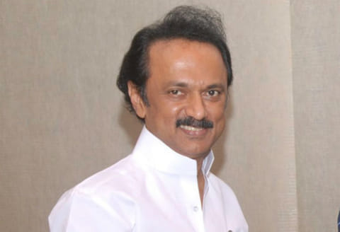 தி.மு.க. எம்.எல்.ஏ.க்கள் கூட்டம் மு.க. ஸ்டாலின் தலைமையில் தொடங்கியது