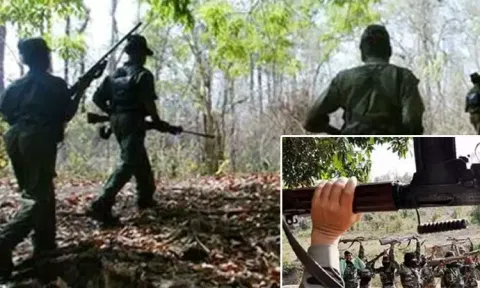 ஜார்கண்ட் வனப்பகுதியில் நக்சல்கள் - பாதுகாப்பு படையினர் இடையே கடும் சண்டை! இரு நக்சல்கள் சுட்டுக்கொலை!!