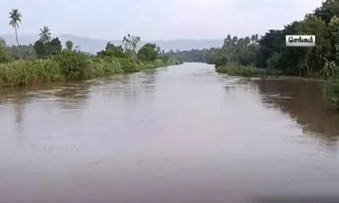 ஜவ்வாது மலையில் பெய்த கனமழையால் செய்யாற்றில் வெள்ளப்பெருக்கு - கரையோர மக்களுக்கு எச்சரிக்கை