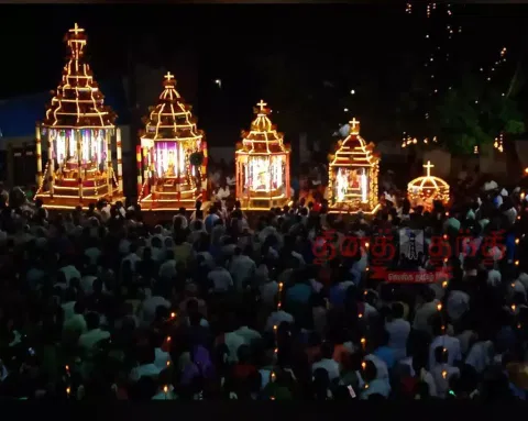 தூயமிக்கேல் அதிதூதர் ஆலய சப்பர பவனி