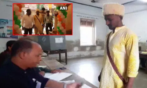 குஜராத் தேர்தல்; ஓட்டு போடுவதற்காக திருமண நேரம் மாற்றம்... மணமகனின் அதீத ஆர்வம்
