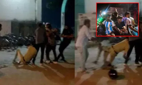 பிபா கால்பந்து போட்டியின் தாக்கம்: கேரளாவில் பரவிய வன்முறை, போலீசாரை தாக்கிய ரசிகர்கள்