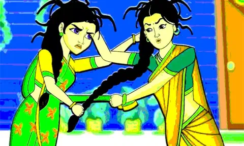 கள்ளக்காதலி- மனைவி ரோட்டில் குடுமிபிடி சண்டை: சென்னை போலீஸ் ஏட்டு மீது பாயும் நடவடிக்கை