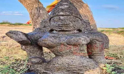 பாண்டியர் கால சிலை கண்டெடுப்பு