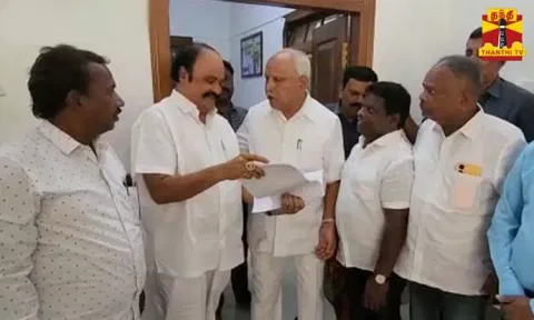 கர்நாடக தேர்தல்: எடியூரப்பா உடன் ஓபிஎஸ் அணியினர் திடீர் சந்திப்பு..!