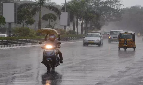சென்னையில் பல்வேறு இடங்களில் மிதமான மழை..!!