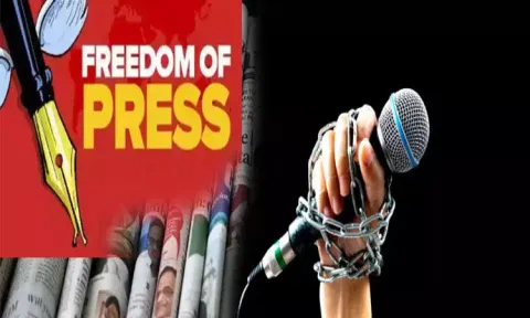 பத்திரிகை சுதந்திரம் இந்தியா ஆப்கானிஸ்தானை விட மிகவும் பின்தங்கியது...!