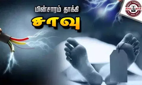 ஆவடி அருகே மின்சாரம் தாக்கி 10-ம் வகுப்பு மாணவன் சாவு