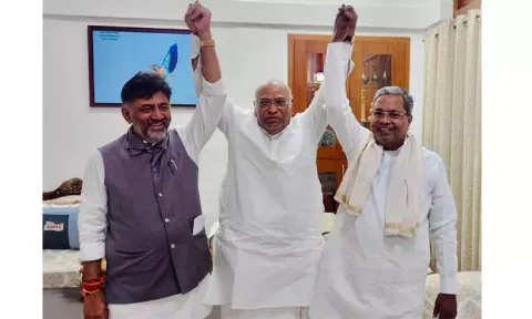 6.5 கோடி கன்னடர்களுக்கு அளித்த வாக்குறுதியை நிறைவேற்றுவோம் - மல்லிகார்ஜுன் கார்கே