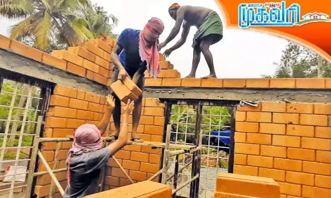 இக்கால தொழில்நுட்பம் "இன்டர்லாக் பிரிக்ஸ்" கட்டுமானம்
