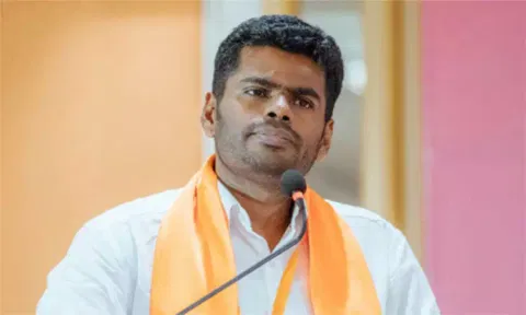 அவதூறு வழக்கு - சைதாப்பேட்டை நீதிமன்றத்தில் அண்ணாமலை ஆஜர்