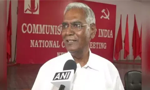 மோடியின் இரட்டை என்ஜின் ஆட்சி தோல்வி அடைந்து உள்ளதுடி.ராஜா பேட்டி