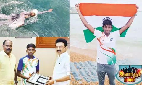 சாதனை கடலில் நீந்தும், இளம் நட்சத்திரம்..!