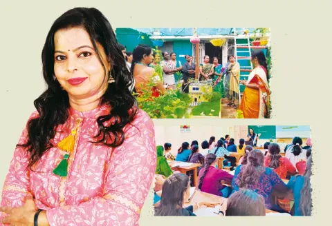 இயற்கையோடு இணைந்து வாழ்வதே இன்பம் - ஜெயஸ்ரீ