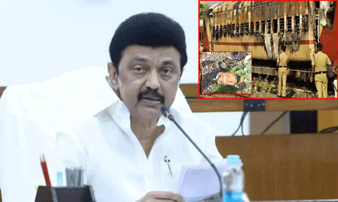 மதுரை ரெயில் தீ விபத்து: உயிரிழந்தோர் குடும்பத்துக்கு முதல் அமைச்சர் நிவாரணம் அறிவிப்பு