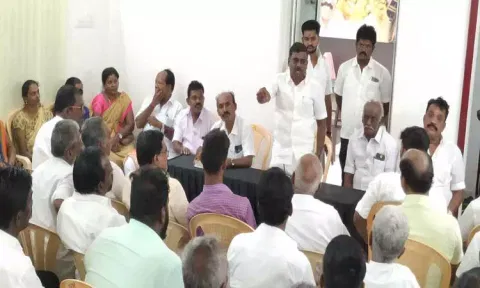 கோவில்பட்டி நகர தி.மு.க.கூட்டம்