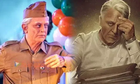 இந்தியன் 2 படத்தில் கமல்ஹாசனின் தோற்றம்