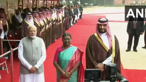 ஜனாதிபதி முர்மு, பிரதமர் மோடியுடன் சவுதி அரேபிய பட்டத்து இளவரசர் சந்திப்பு