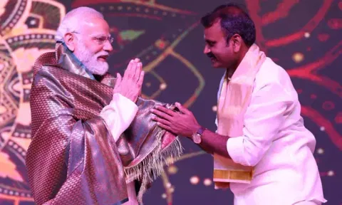 பிரதமர் மோடி பிறந்த நாள்: மத்திய இணை மந்திரி எல்.முருகன் வாழ்த்து