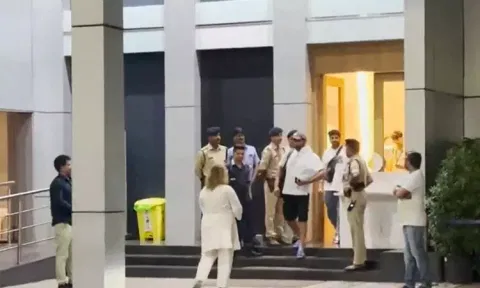 Image Grab by Video Tweeted by @ANI 