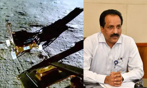 ரோவரின் சக்கரத்தில் இருந்த தேசிய சின்னம் நிலவில் பதியாததற்கான காரணம் என்ன? - இஸ்ரோ தலைவர் விளக்கம்