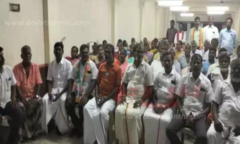 மாற்றுக்கட்சியினர் பா.ஜ.க.வில் இணைந்தனர்
