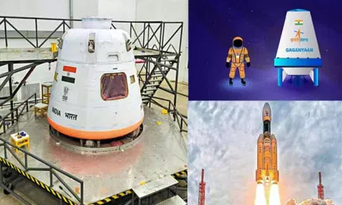 விண்வெளி வீரர்களுடன் பயணிக்க தயாராகும் ககன்யான்