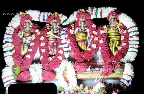 புஞ்சைபுளியம்பட்டி அண்ணாமலையார் கோவிலில் நால்வர் விழா