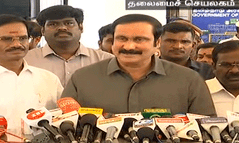 10.5% இட ஒதுக்கீடு தொடர்பாக சட்டம் கொண்டுவர முதல்-அமைச்சரிடம் வலியுறுத்தியுள்ளோம்: அன்புமணி ராமதாஸ்