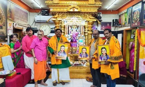 பாலா பீடத்தில் நவராத்திரி நிறைவு விழா