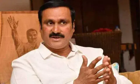 'நீர்நிலையான சித்தேரியை தனியார் நில நிறுவனம் ஆக்கிரமிப்பதை அனுமதிக்க முடியாது' - அன்புமணி ராமதாஸ்