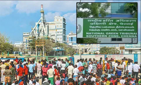 எண்ணூர் வாயுக்கசிவு விவகாரம்: பசுமை தீர்ப்பாயம் தாமாக முன்வந்து விசாரணை
