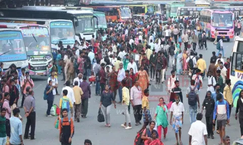 பொங்கல் பண்டிகை: அரசு பேருந்துகளில் இதுவரை 6.54 லட்சம் பேர் பயணம்