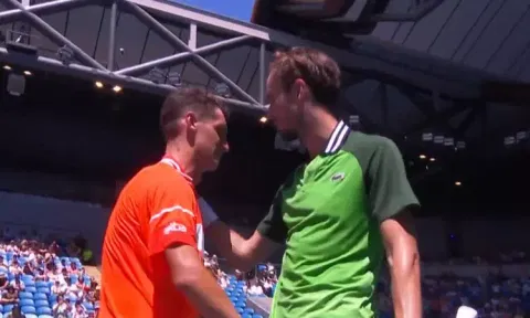 Image Grab in video posted by @AustralianOpen 