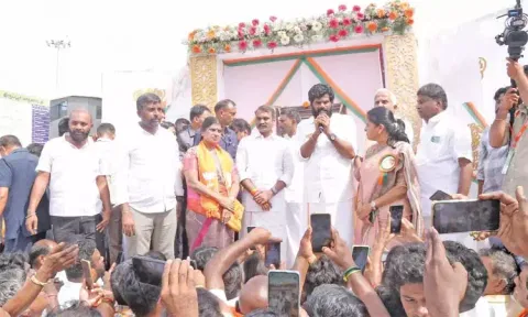 வேல் யாத்திரை 4 எம்.எல்.ஏ.,க்களை கொடுத்தது, என் மண் என் மக்கள் 40 எம்.பி.,க்களை கொடுக்கும் -அண்ணாமலை