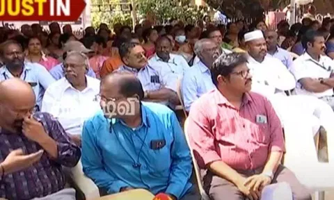 சென்னை பல்கலைக்கழக பேராசிரியர்கள், ஊழியர்கள் போராட்டம்