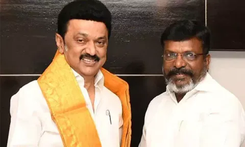 தொகுதி பங்கீடு விவகாரம்: முதல்-அமைச்சர் மு.க.ஸ்டாலினுடன் திருமாவளவன் சந்திப்பு
