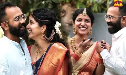 சத்தமின்றி நடந்து முடிந்த குட்நைட் பட நாயகி திருமணம்