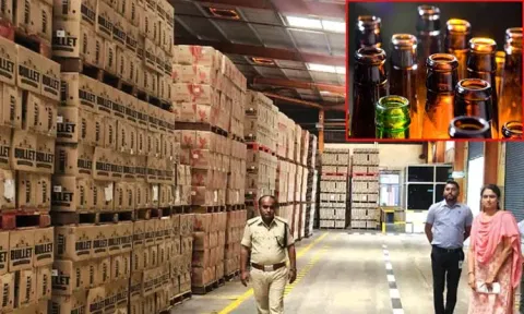 கர்நாடகாவில் ரூ.98 கோடி மதிப்புள்ள 1 கோடி லிட்டர் பீர் பறிமுதல்