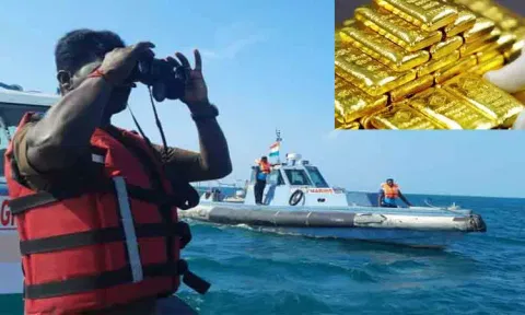 இலங்கையில் இருந்து கடத்தி வரப்பட்டு மண்டபம் கடலில் வீசப்பட்ட 6 கிலோ தங்கக்கட்டிகள் மீட்பு