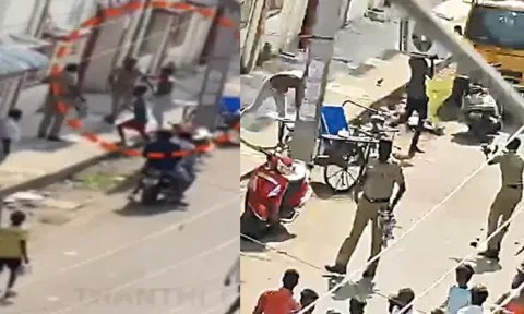 சென்னையில் கஞ்சா போதையில் போலீசார் மீது தாக்குதல் - 3 பேர் கைது